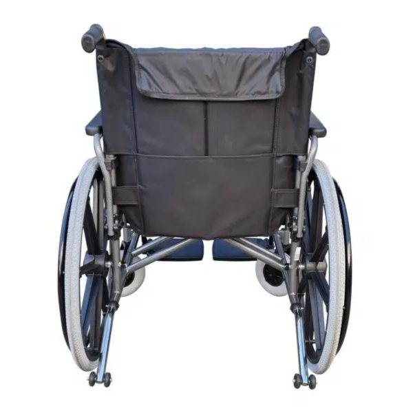 Bariatric Manual Wheelchair with Removable leg rests Foldable 130kg weight capacity-Premium Bariatric Wheelchair - Image 4