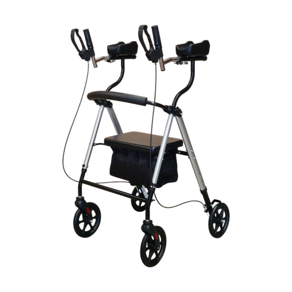 Height Adjustable Gutter Arm Rollator