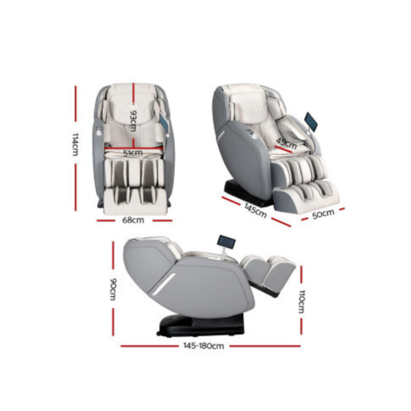 4D Heated Massage Chair | Zero Gravity | 120Kg Weight Capacity